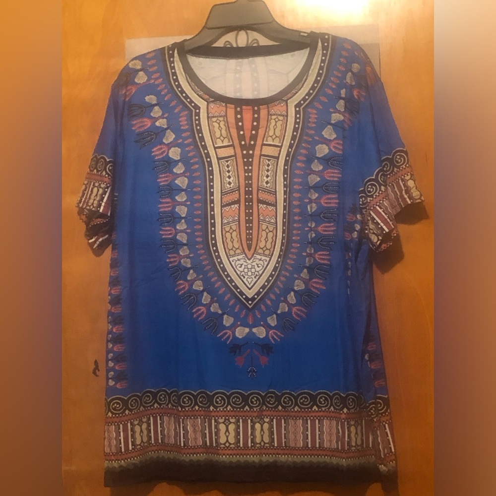 African inspired print short set